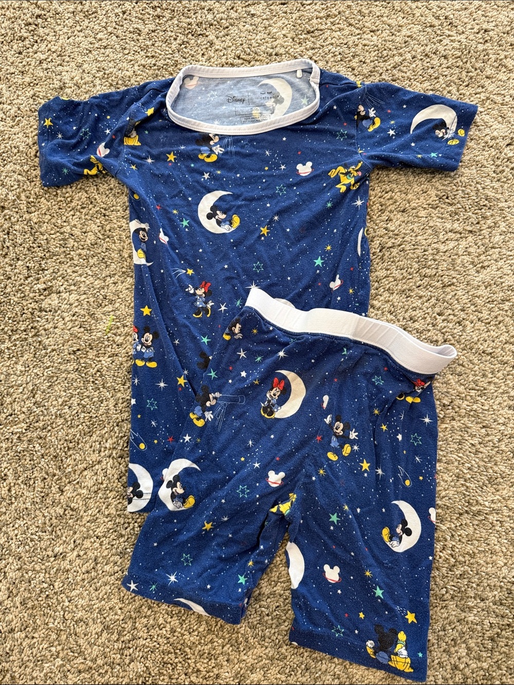Little sleepies Mickey  short  set 5/6